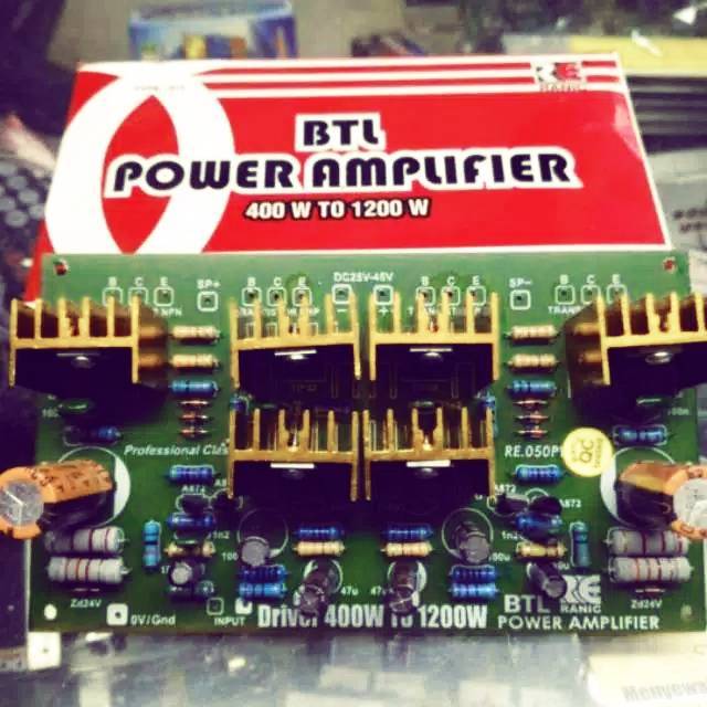 Jual Kit driver power amplifier BTL 400w to 1200w | Shopee Indonesia