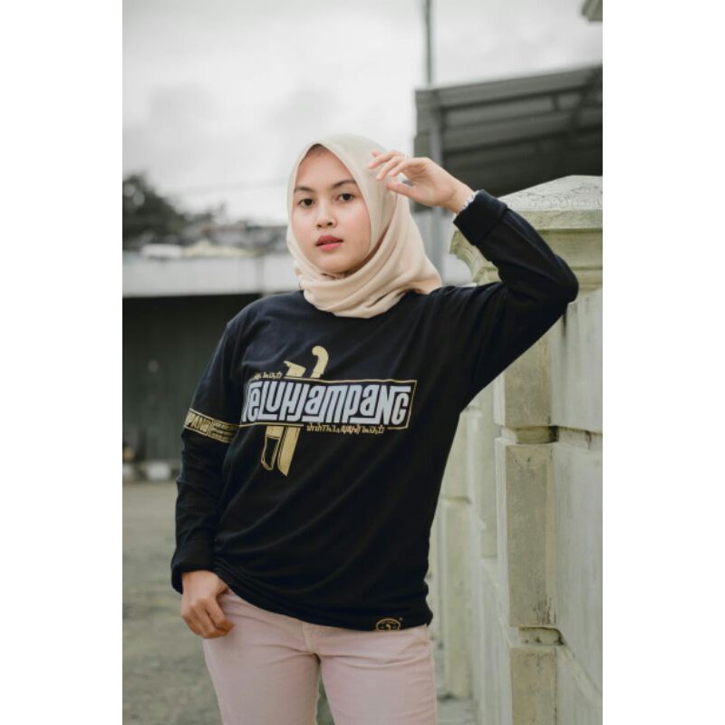 Jual Kaos telah Jampang hijau panjang cewe cowo | Shopee Indonesia