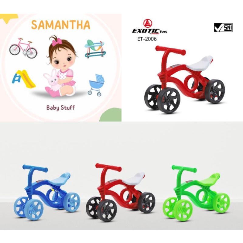 Jual SEPEDA RODA TIGA EXOTIC ET 2006 | Shopee Indonesia