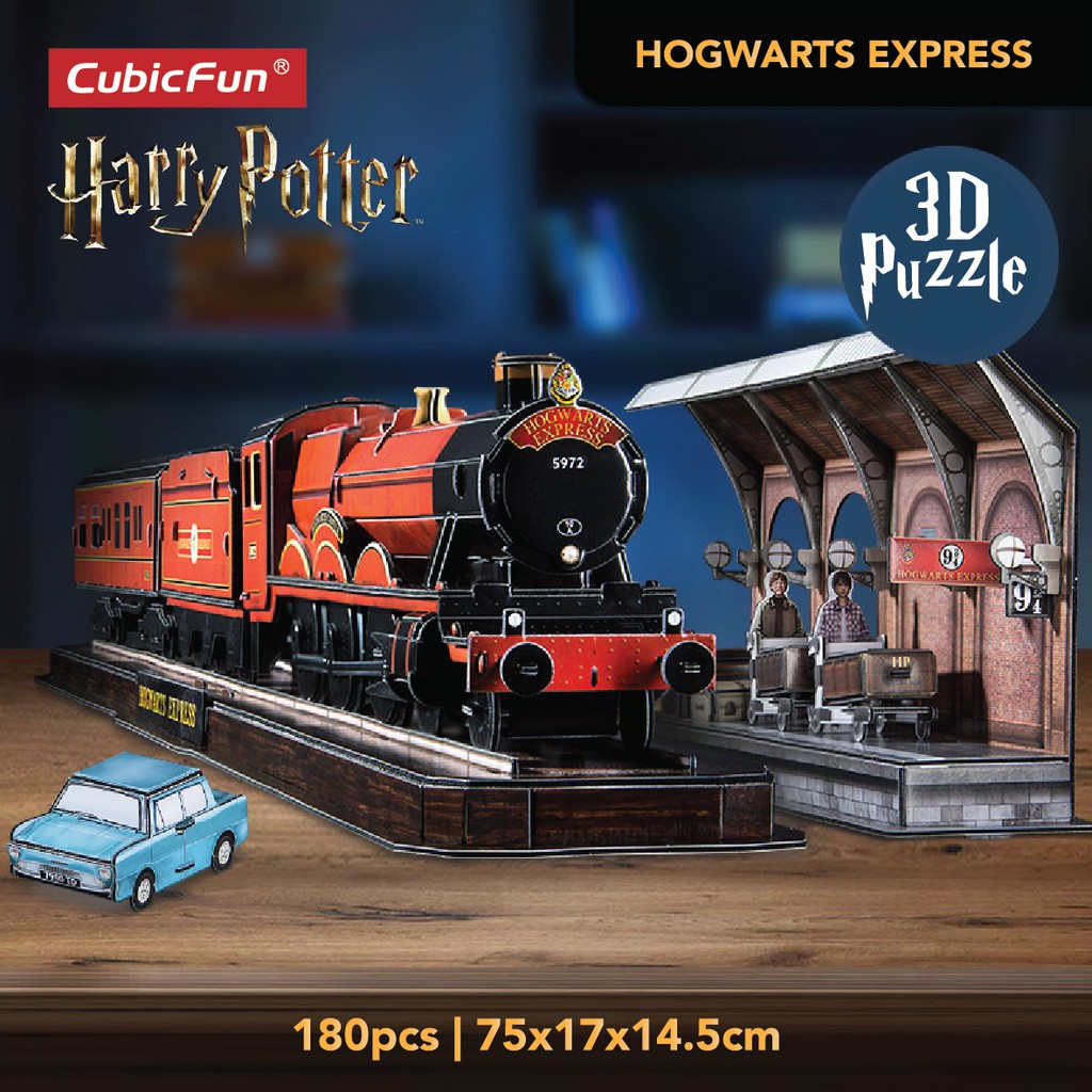 Jual Cubicfun Harry Potter Hogwarts Express 3D Puzzle Shopee Indonesia