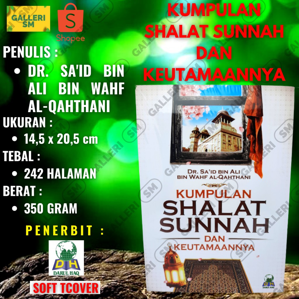 Jual Buku Kumpulan Shalat Sunnah Dan Keutamaannya Darul Haq Shopee