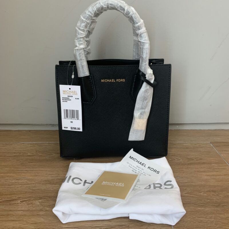 Jual michael kors mercer medium saffiano leather accordion crossbody