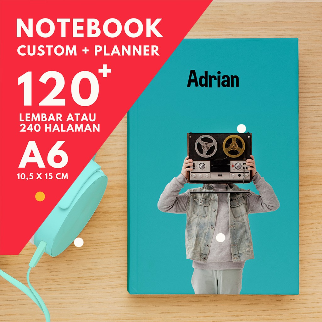 Jual CUSTOM NOTEBOOK / Notes Agenda / Buku diary / Buku Tulis / Journal ...