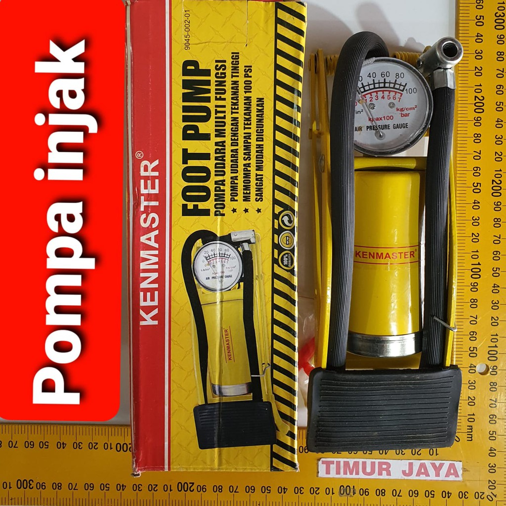 Jual Kenmaster Foot Pump / Kenmaster Pompa Angin Injak 1 tabung ...