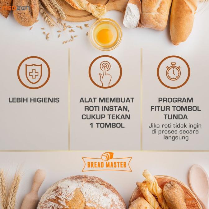 Jual Breadmaster Multipro Alat Pembuat Roti Termurah | Shopee Indonesia