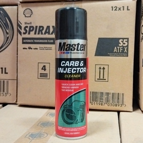 Jual PEMBERSIH KARBURATOR MASTER CARB & INJECTOR CLEANER 250 ML ...