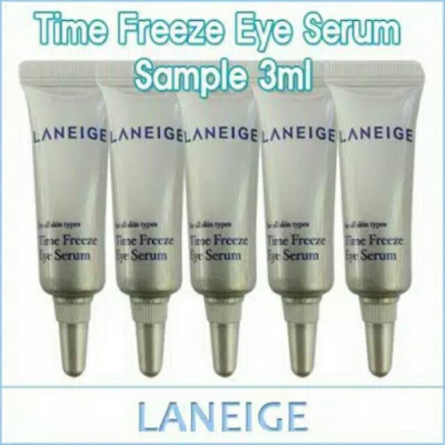 Jual Laneige Time Freeze Eye Serum 3ml Shopee Indonesia