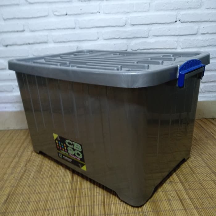 Jual Container Box Abu-Abu MPW CB 90 Liter | Shopee Indonesia