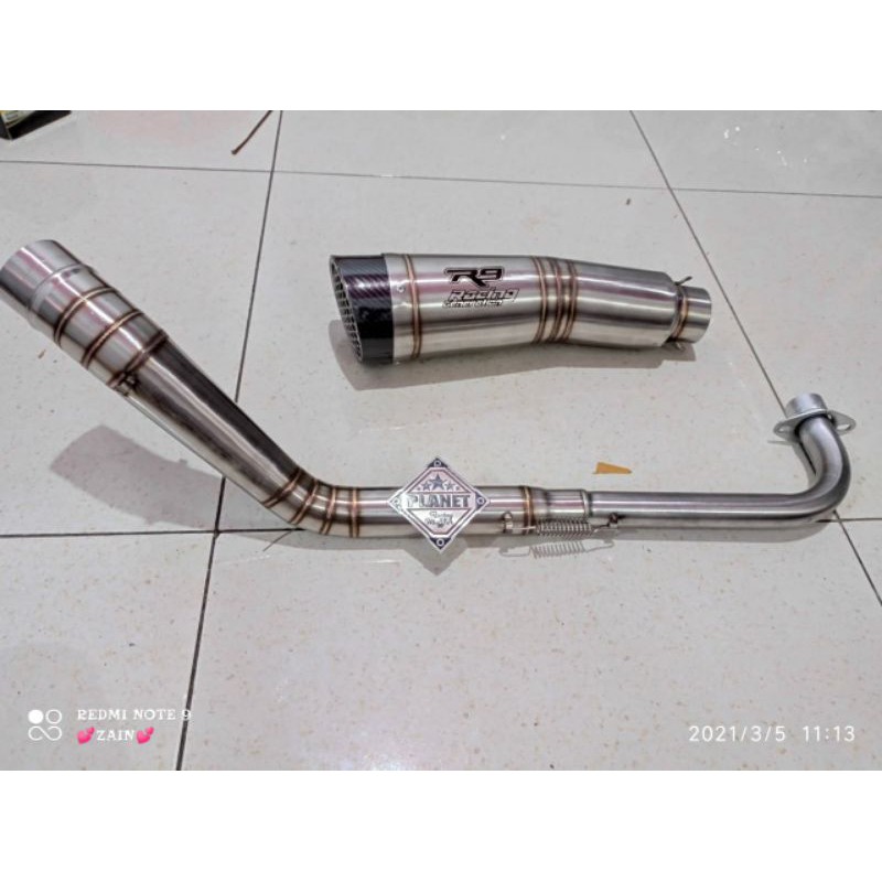 Jual R9 EKZOS EX5 RACING / EKZOS Ex5 OPEN / EXHAUST EX5 RACING ...