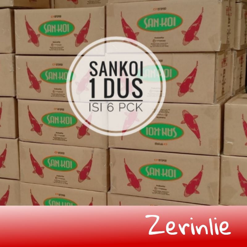 Jual Sankoi Spirulina 1 DUS GROSIR / San Koi / makanan koi / pakan ikan ...