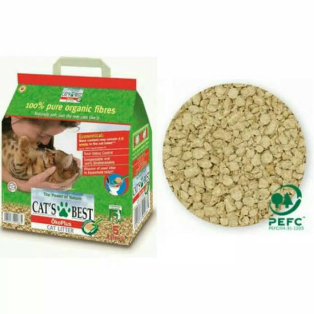 Jual Cats best cat litter oko plus 2,1 kg Shopee Indonesia
