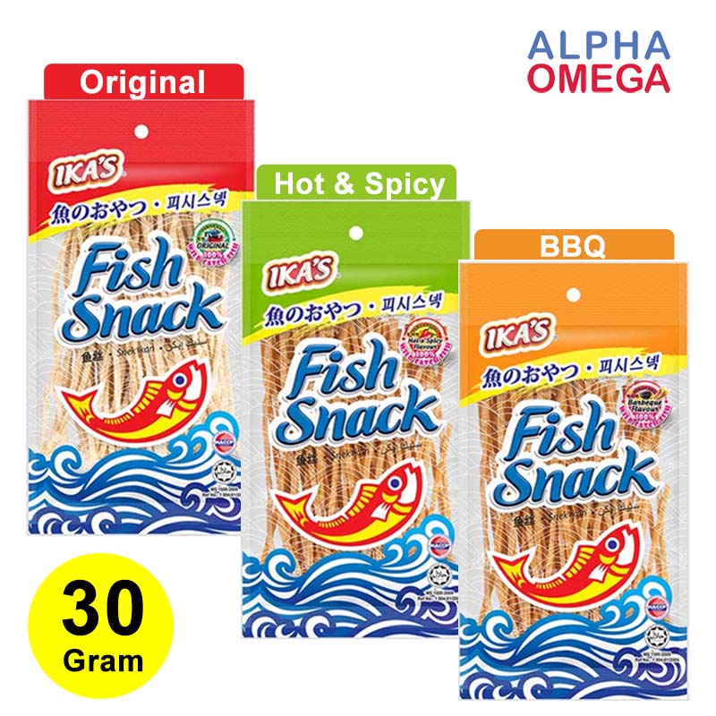 Jual FISH SNACK MERK IKA'S - JUHI SNACK CEMILAN IKAN BERVARIAN RASA 30 ...