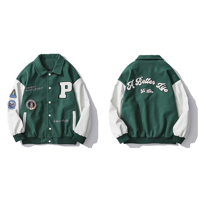 Jual COD-Jaket Varsity Vintage New Arrival / Jaket Baseball Varsity ...
