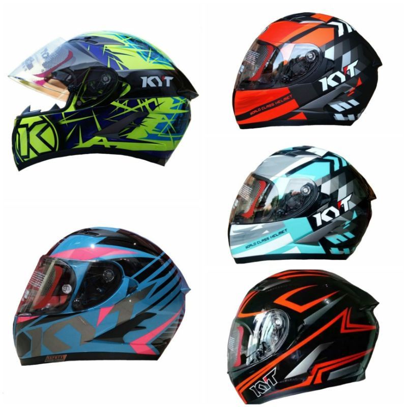 Jual Helm KYT FALCON 2 Motif Helm Full Shopee Indonesia