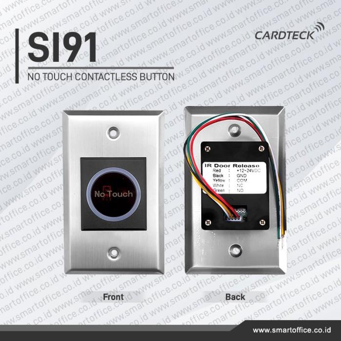 Jual Tombol No Touch Sensor Infrared Touchless Button Tanpa Huruf Exit ...