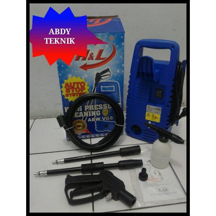 Jual Alat Mesin Steam Cuci Motor & Mobil Jet Cleaner ABW VGS 70 TERBAIK ...