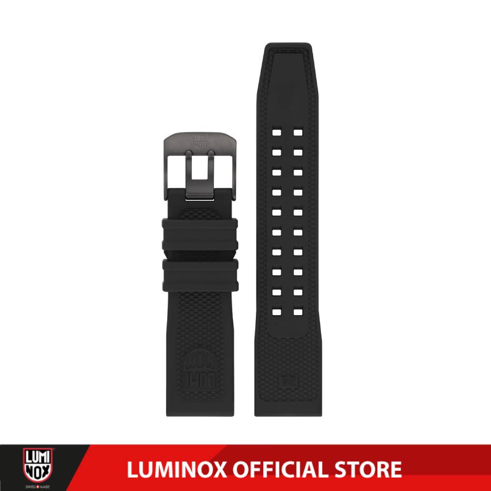 Jual Luminox Strap Rubber 3500 (FP 2401.20B PU Strap, Black, Ipb
