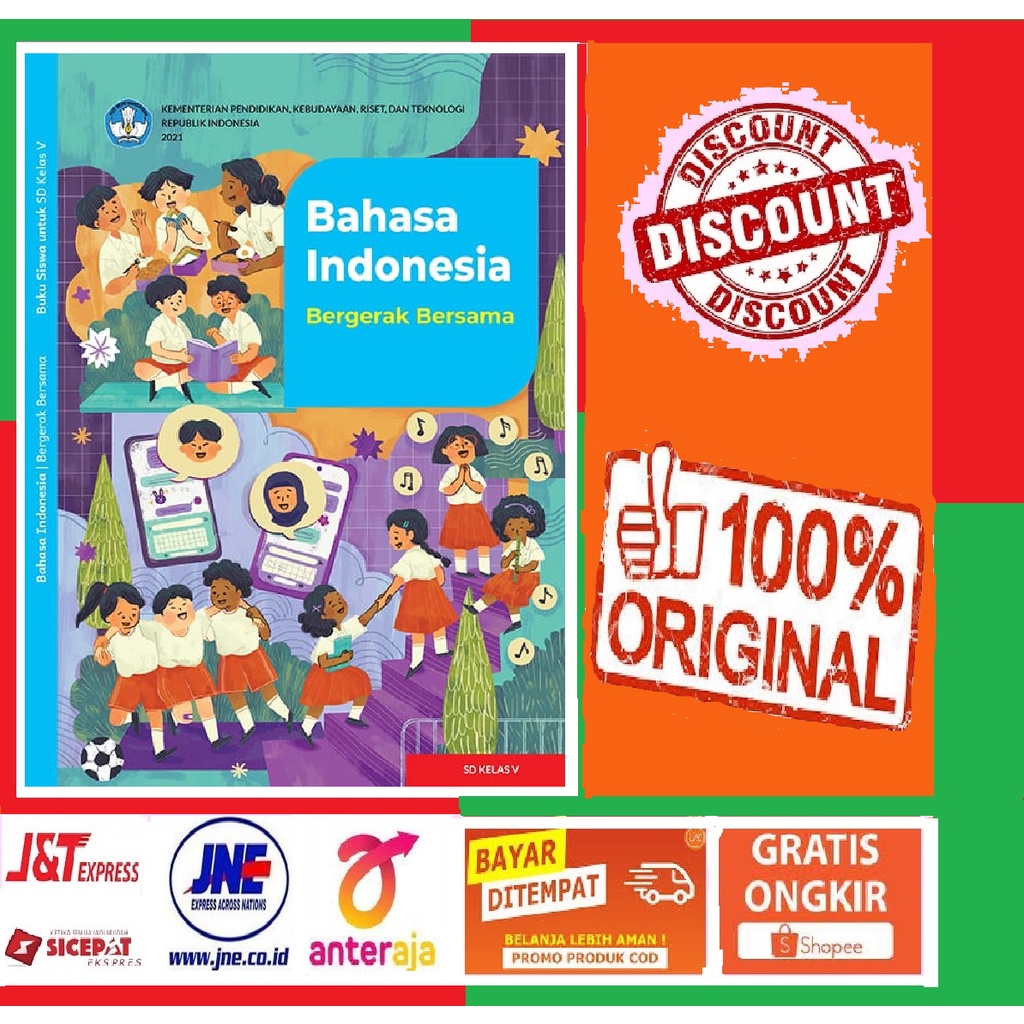 Jual Buku Kurikulum Merdeka SD/MI Kelas 5 - Bahasa Indonesia SD Kelas 5 ...