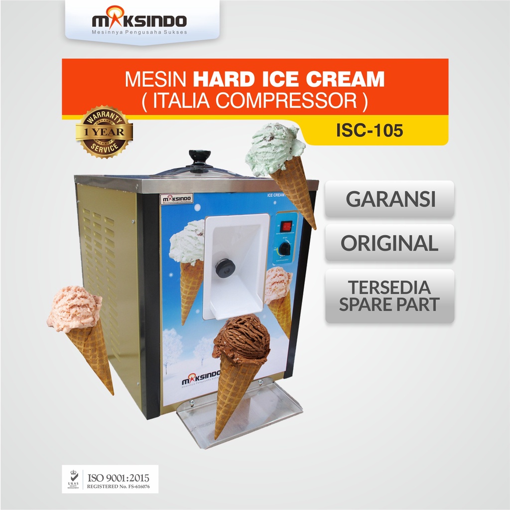Jual Mesin Hard Ice Cream- ISC-105 | Shopee Indonesia