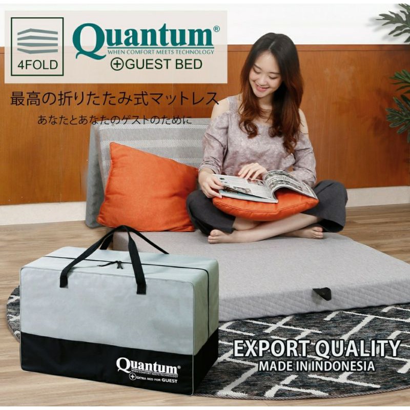 Jual Quantum Guest Bed 4Fold 80 X 200 Cm Premium Extra Bed Kasur Lipat ...