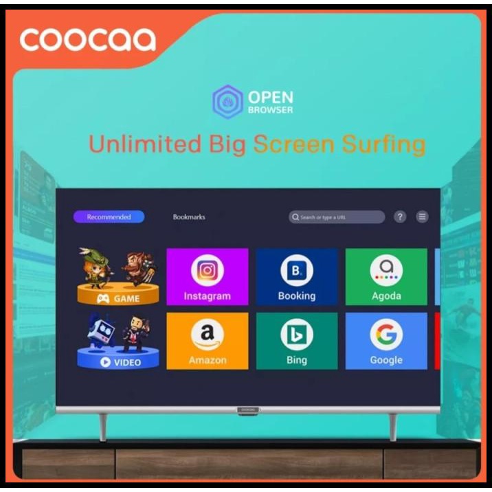 Jual Led Coocaa 32s3u Bezel Less Smart Tv Digital 32 Inch 32 S3u New