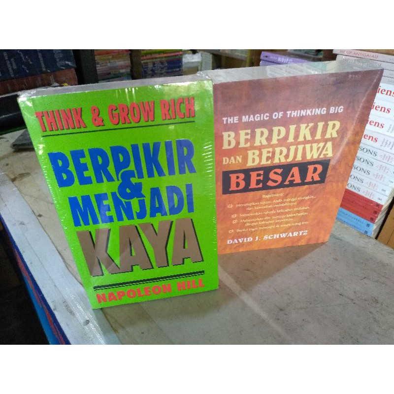 Jual Buku Berpikir Dan Menjadi Kaya Ori Shopee Indonesia