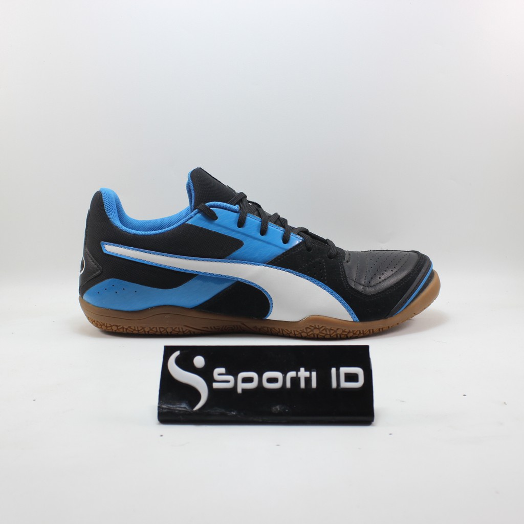 Jual Sepatu Futsal Puma Invicto Sala Black White 103241 03 Original Shopee Indonesia