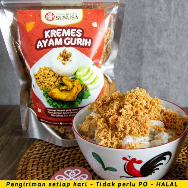 Jual Kremes Ayam / Kremesan Ayam/ Kremes Gurih 120gr - Kemasan dgn ...