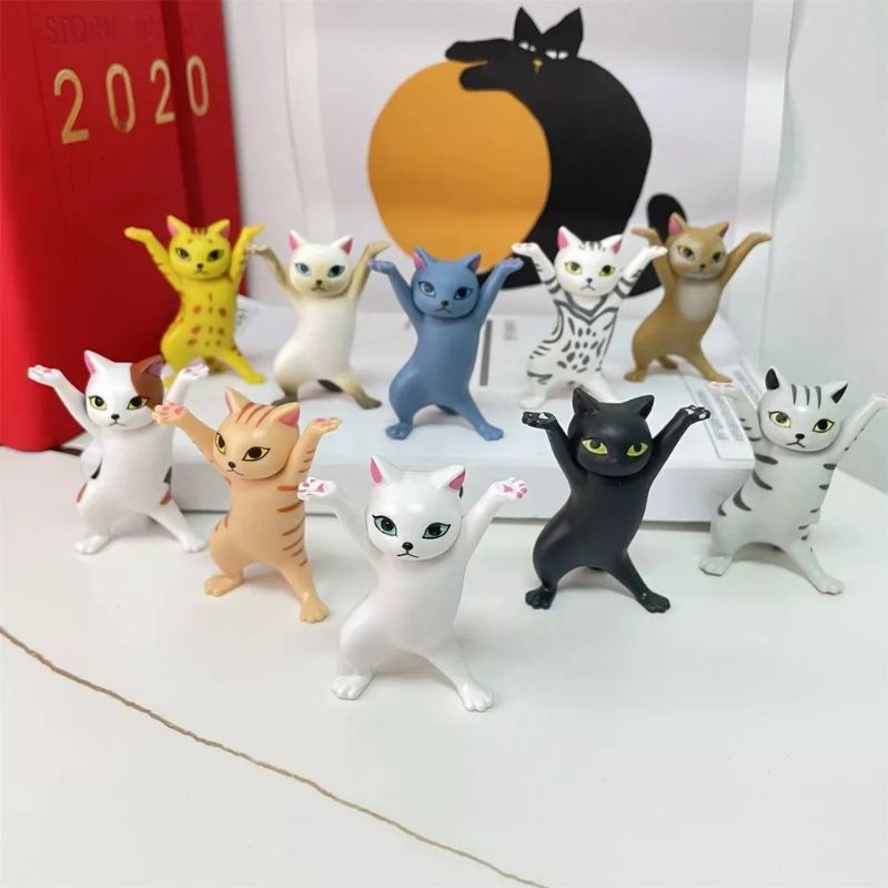 Jual Mainan Miniatur Patung Kucing Angkat Tangan / Figur Kucing untuk