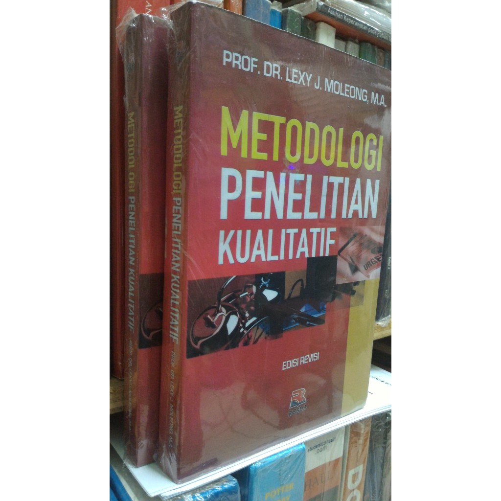 Jual Buku buku METODOLOGI Penelitian KUALITATIF by prof lexy moleong
