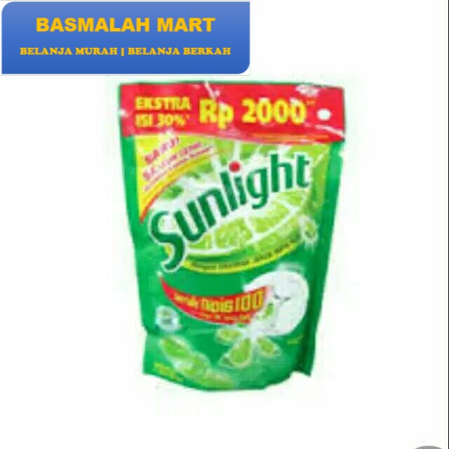 Jual Sunlight 2000 100ml Murah / Refill Sunlight Kemasan Kecil Murah ...