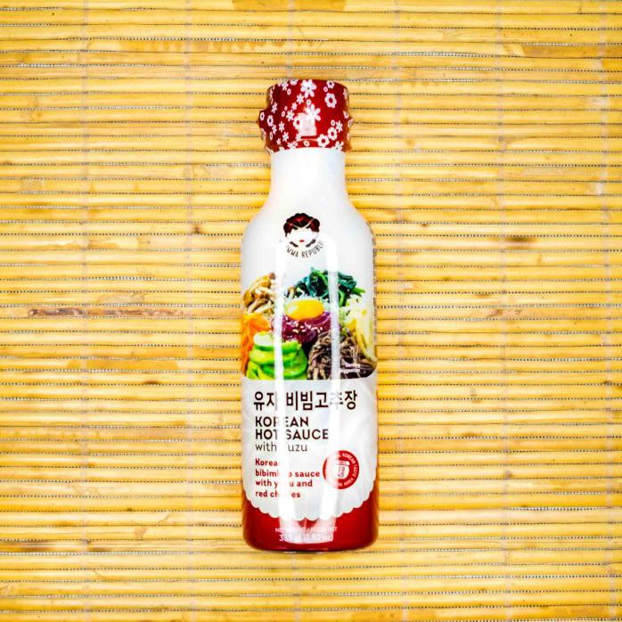 Jual KOREAN BIBIMBAP SAUCE WITH YUZU AJUMMA REPUBLIC 335G Shopee Indonesia