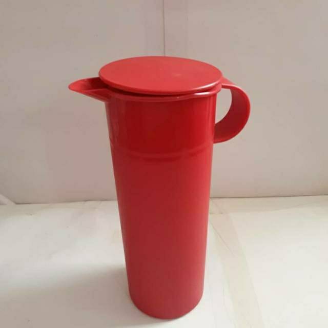 Jual Teko Lucky Red pitcher 1L tupperware ( 1 pcs) | Shopee Indonesia