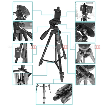 TRIPOD COSTA CT 6218 Bluetooth Remote Handphone Kamera With Holder XL