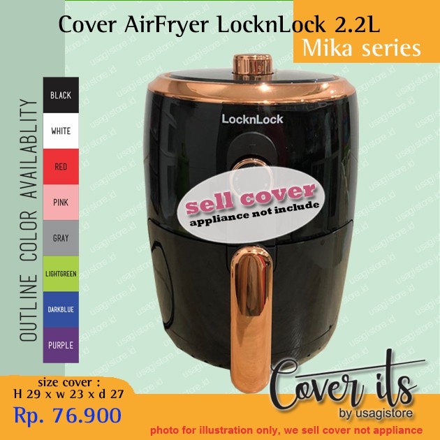 Jual COVER UNTUK AIRFRYER LOCKNLOCK 2.2LT | Shopee Indonesia