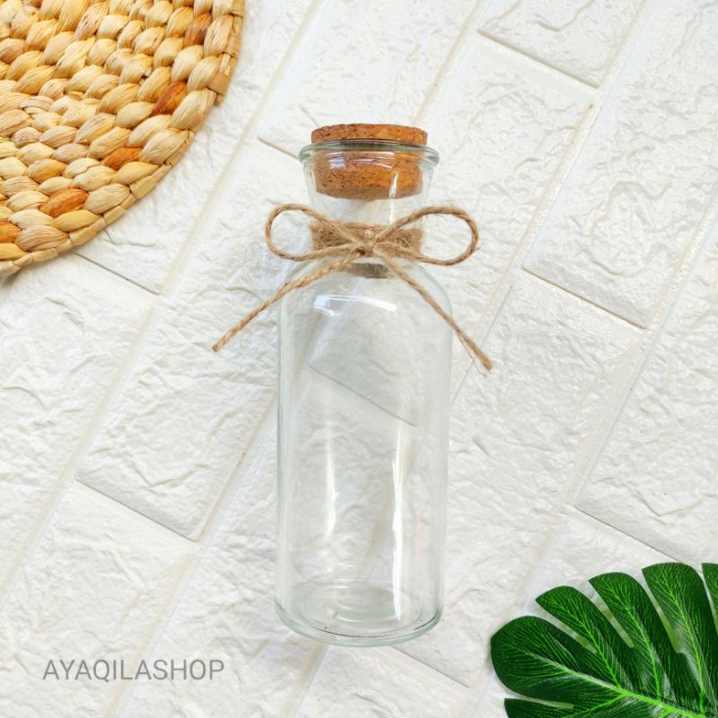 Jual VAS BUNGA KACA BENING TALI RAMI / BUNGA KERING / HIDROPONIK ...