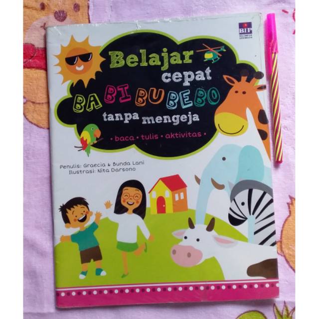 Jual BUKU ANAK BELAJAR MEMBACA CEPAT BA BI BU BE BO TANPA MENGEJA Baca ...