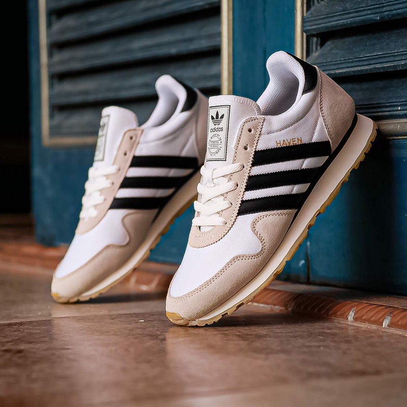 Jual ADIDAS HAVEN WHITE SAILE BLACK Shopee Indonesia