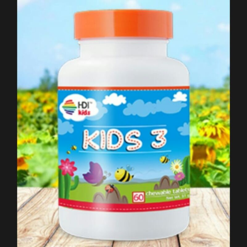 Jual HDI Kids 3 Isi 60 Tablet | Shopee Indonesia