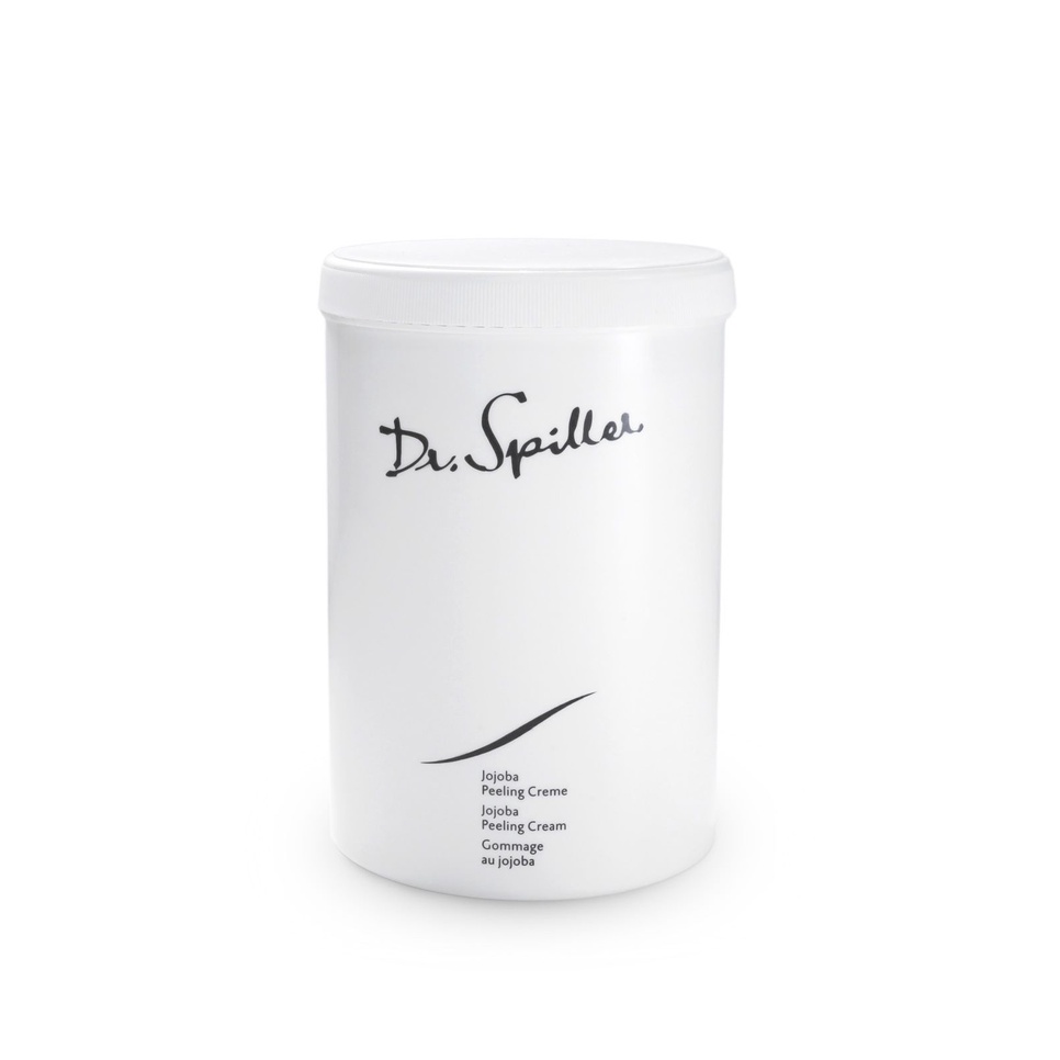 Dr. Spiller Jojoba Peeling Creme – Mit Jojobawachs-Kügelchen Für Zarte, Geschmeidige Haut, Verbessert Die Wirkstoffaufnahme