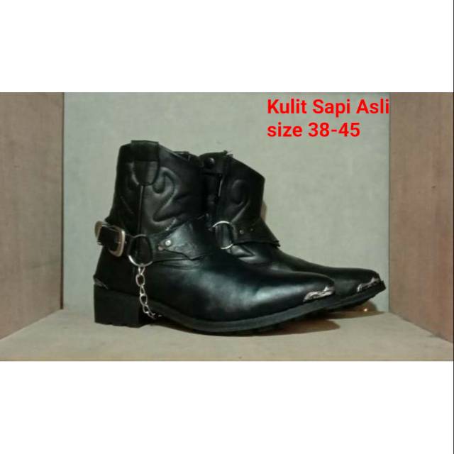 Jual Sepatu Jungle Jenggel HARLEY DAVIDSON Boots Turing Kulit Asli Moge ...