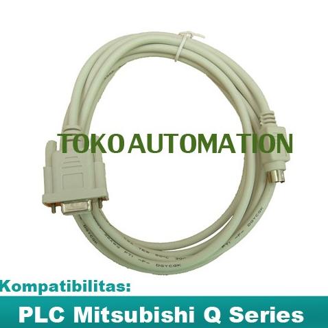 Jual PLC Programming Cable QC30R2 Untuk Mitsubishi Q Series PC Adapter ...