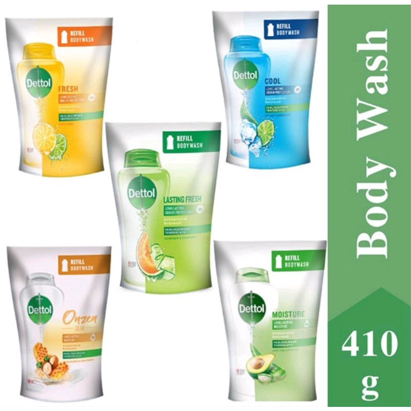 Jual Dettol body wash & Handwash antibacterial all varian 200 ml 250 ml