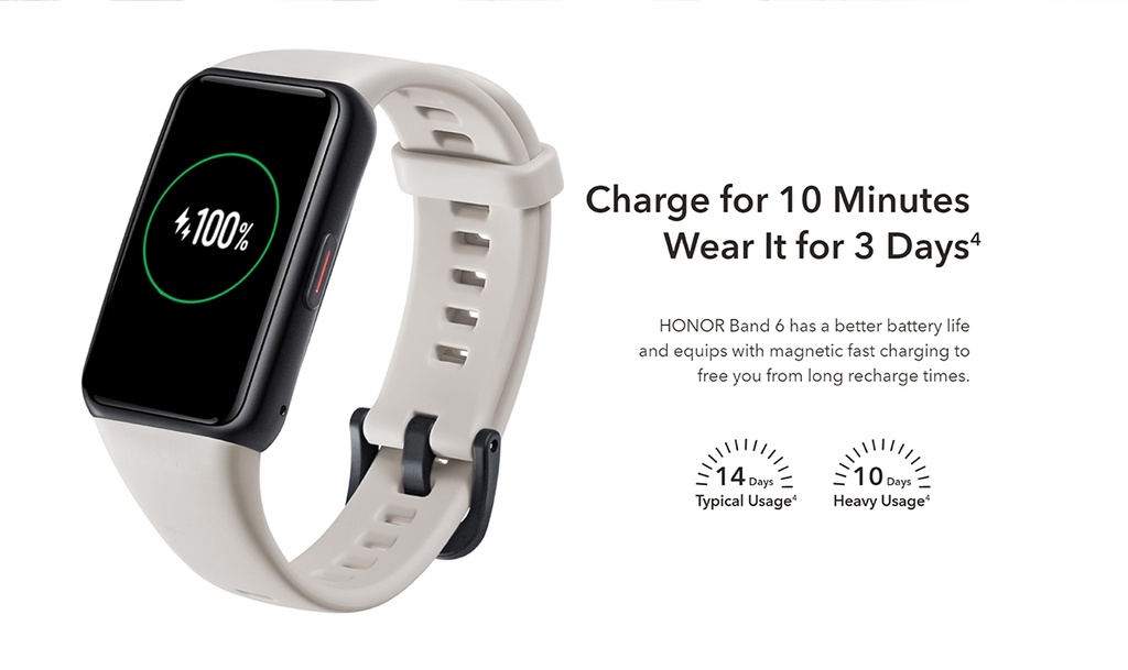 Honor Band Layar AMOLED Baterai Awet 14 Hari Pantau Detak  Jantung 24/7 SpO₂ Sleep Tracker