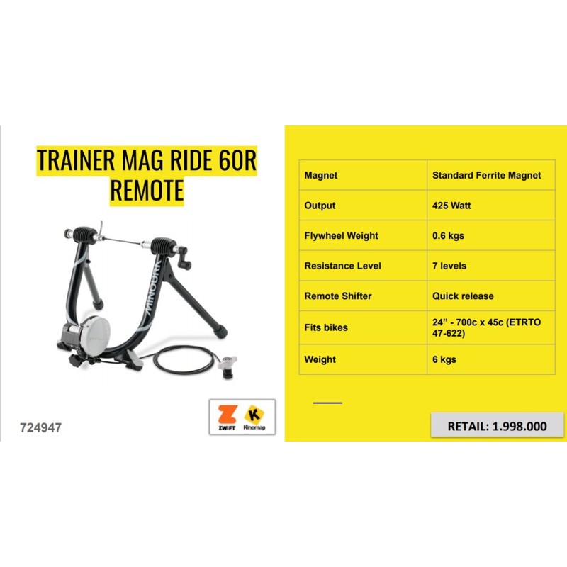 Minoura trainer mag ride best sale 60r remote