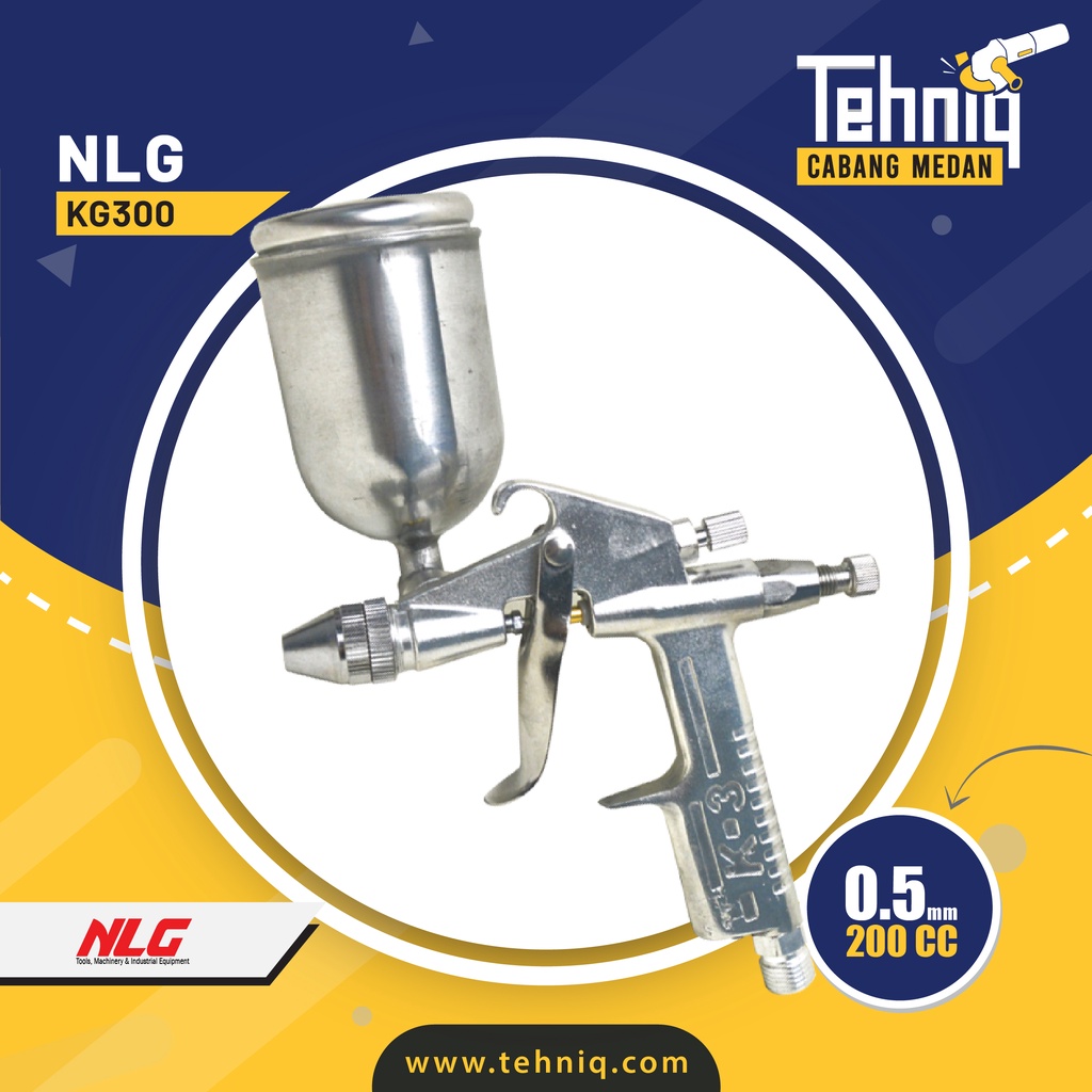 Jual Nozel Semprot Semprotan Cat NLG KG-300 Nozzle Mini Spray Gun ...