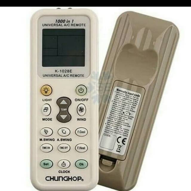 Jual REMOTE/REMOTE SEMUA AC MULTI/UNIVERSAL CHUNGHOP | Shopee Indonesia