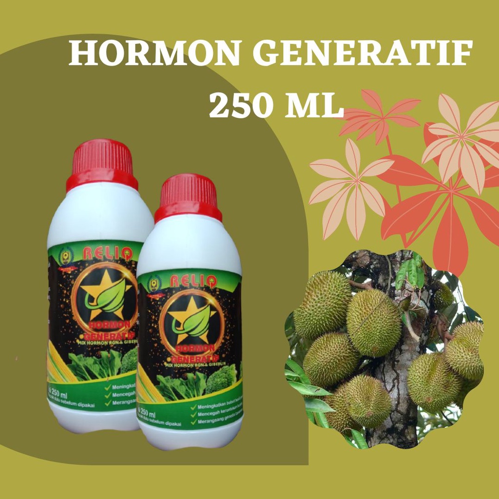 Jual HORMON GENERATIF TANAMAN 250 ML PEMICU PEMBUNGAAN DAN PEMBUAHAN