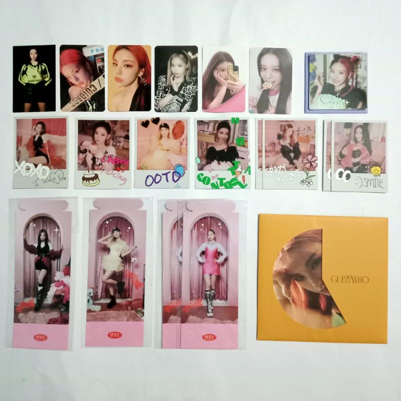 Jual Official Photocard Itzy Album Crazy In Love Guess Who Yuna Lia