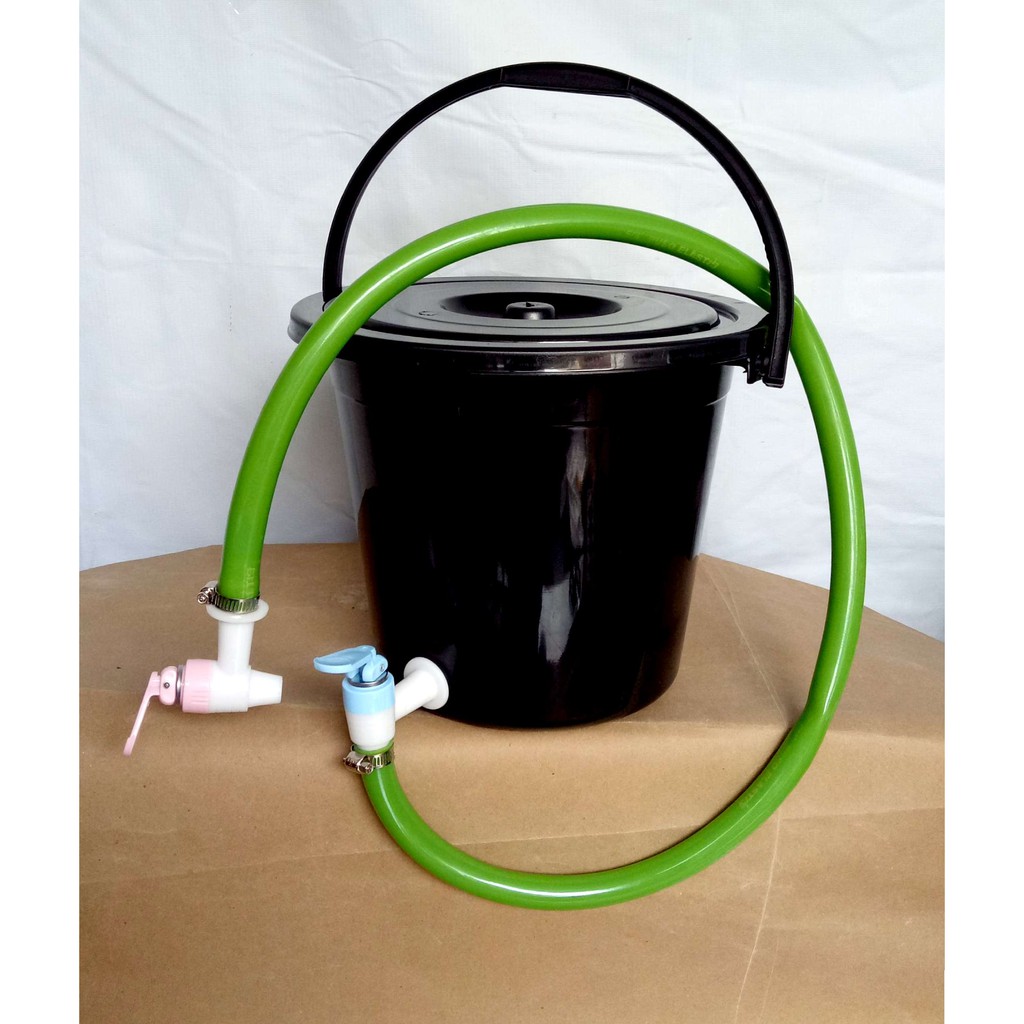 Jual Ember double Kran + Slang/Ember Dispenser minyak/Ember Dispenser ...